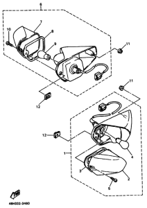 GTS1000A GTS1000AF Проблесковый световой сигнал