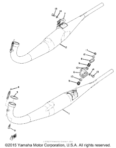 TD3 Выхлопная система