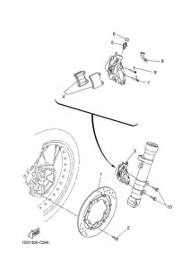  Передний суппорт