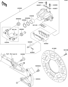 Задний тормоз