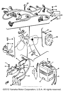 XS850G Электрика