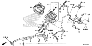 CBR600RR (ABS) Front Valve Unit (Cbr600Ra)