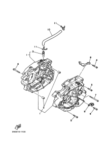 SR125 ｸﾗﾝｸｹｰｽ