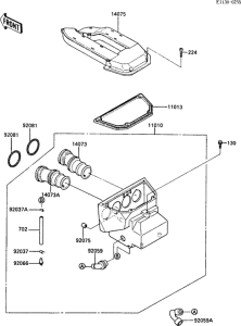 ZX1000 Воздушный фильтр