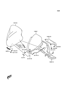 SC250 ウインドシールド