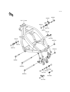 ZX600 Полусборный остов