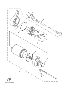 TW125 Стартер