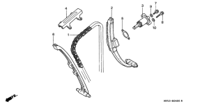  Цепь грм / натяжное устройство