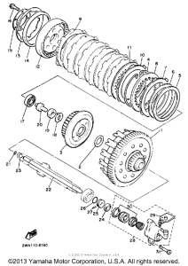 XVZ13UC Сцепление