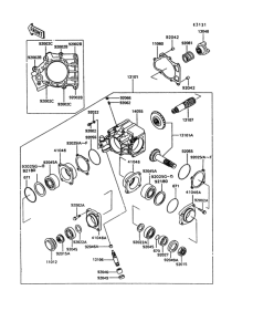 VN750 Front bevel gear(1 / 2)