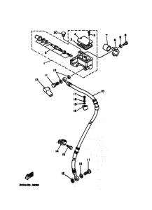 RT180 Передний тормозной цилиндр
