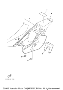 TTR90N Боковые обтекатели