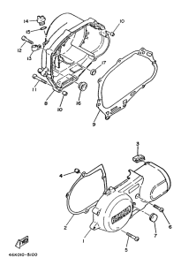 T80 Крышка картера двигателя