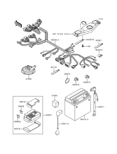 ZX600 Электрика