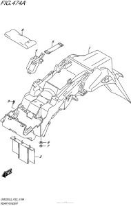 GW250 Задний бампер