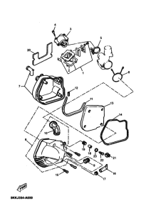 YN100 Впускная система