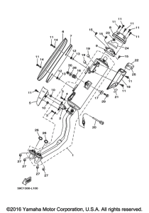 XP500G Выхлопная система