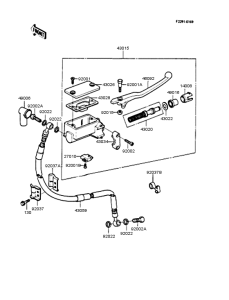 KL250 Главный тормозной цилиндр