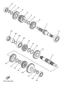 XV17PCR Трансмиссия