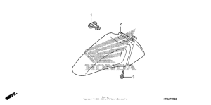 SH150I Переднее крыло