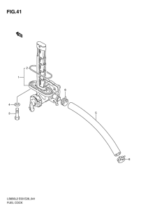 LS650 Топливный кран