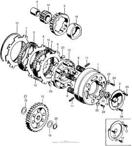 QA50 Сцепление