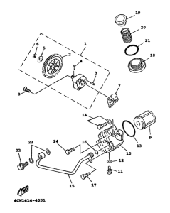 XC125 Масляный насос