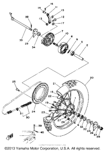 IT175G Переднее колесо
