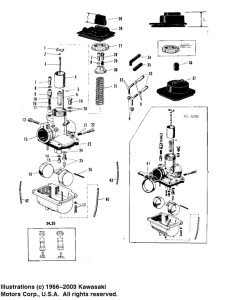 A1 Carburetor vm22sc, vm28sc