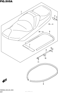 AN400 (ABS) Сиденье