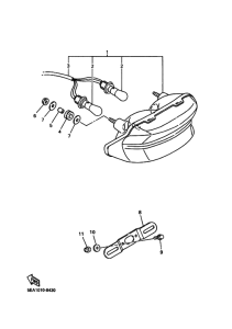 XJR1300 ﾃｰﾙﾗｲﾄ