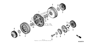 NC700X (DCT) Clutch (2)