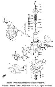 TZ250 Карбюратор
