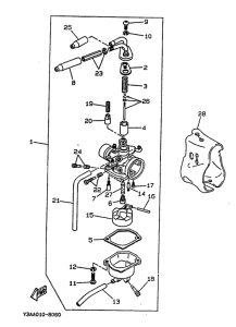 CW50 Карбюратор