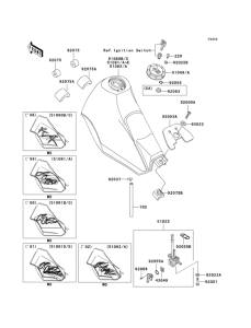 KL250 Fuel tank(1 / 2)