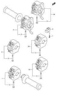RF900 Рулевой переключатель