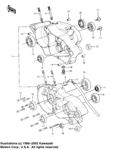  Картер двигателя