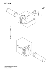 VS1400 Рулевой переключатель