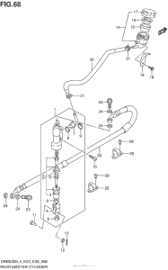  Задний торм цилиндр