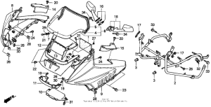  Верхний обтекатель