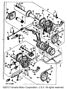 XV500K Карбюратор