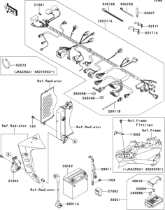 ZR1000 Chassis electrical equipment(a1 / a2)