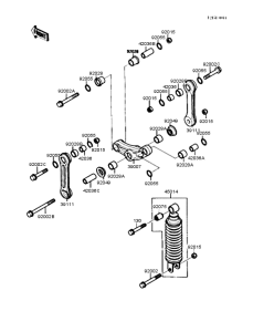 EX250 Подвеска  /  амортизатор