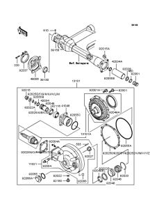 ZL400 ドライブシャフト / ファイナルギヤ
