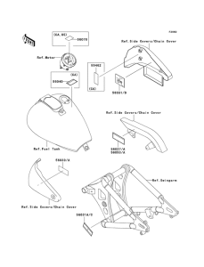 VN800 Наклейки