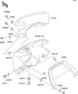 ZR1100 Cowling(zr1100-c1 / c2)
