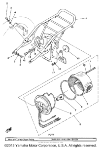 LB50PF Carrier-tail lamp