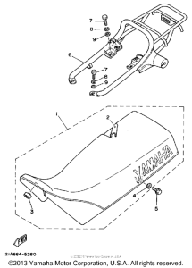 DT50U Сиденье