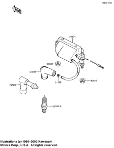 KE100 Катушка зажигания