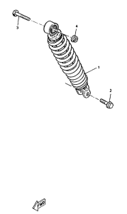 CW50RS Задняя подвеска